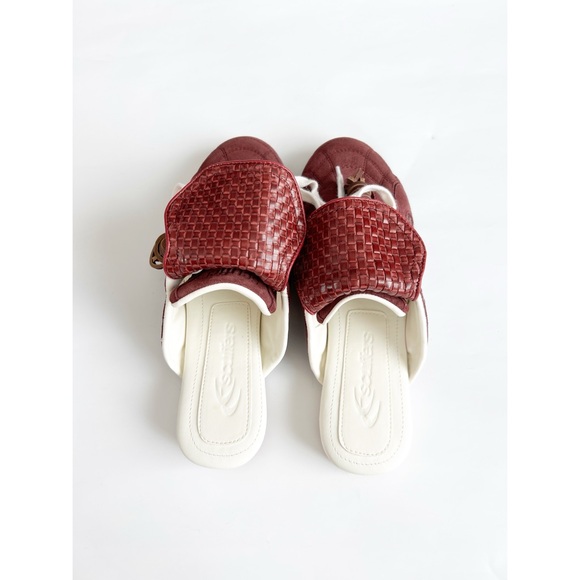 NWT Scuffers Iconic Mule Burgundy Red Wine Sneaker 40 - Picture 4 of 12